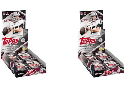 2026 Topps Flagship Football Hobby Box 2x Lot