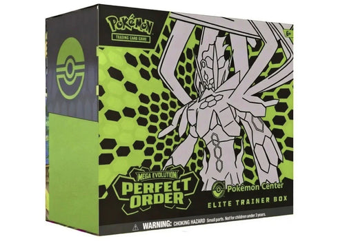 2026 Pokémon Mega Evolution Perfect Order Pokemon Center Elite Trainer Box