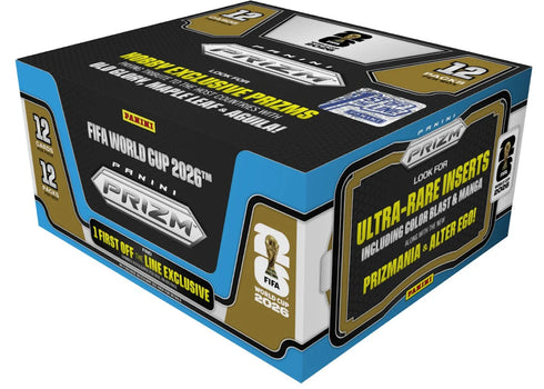 2026 Panini Prizm 1st off the Line FIFA World Cup Trading Card Hobby Box