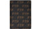 FTP Logo Repete Passport Holder Brown