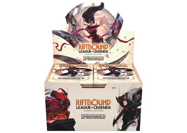Riftbound League of Legends Spiritforged Booster Display