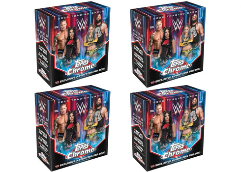 2026 Topps Chrome WWE Mega Box 4x Lot