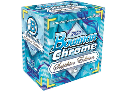 2023 Bowman Chrome Sapphire Baseball Hobby Box