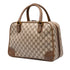 Vintage Interlocking G Boston Bag GG Coated Canvas Medium