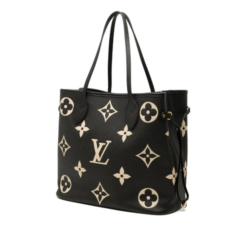 Neverfull NM Tote Bicolor Monogram Empreinte Giant MM