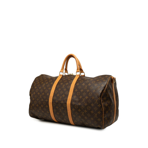 Keepall Bandouliere Bag Monogram Canvas 55