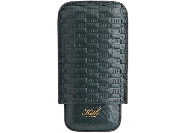 Kith Kithmas Monogram Saffiano Leather Cigar Case (FW25) Stadium