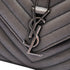 Classic Monogram College Bag Matelasse Chevron Leather Medium