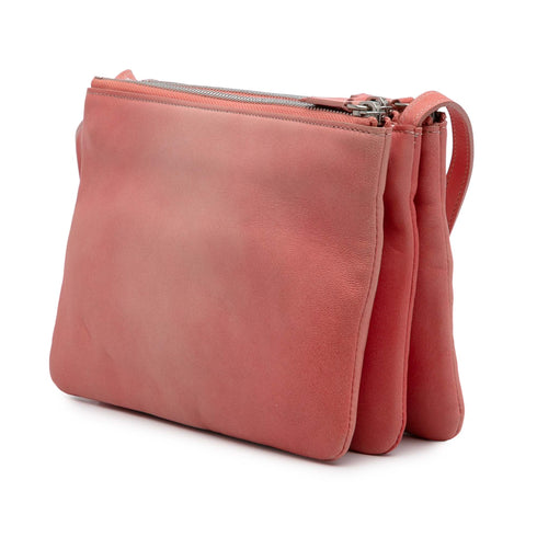 Trio Crossbody Bag Leather Small