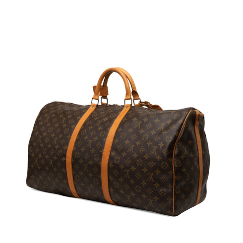 Keepall Bandouliere Bag Monogram Canvas 60