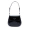 Cleo Flap Shoulder Bag Spazzolato Leather Small