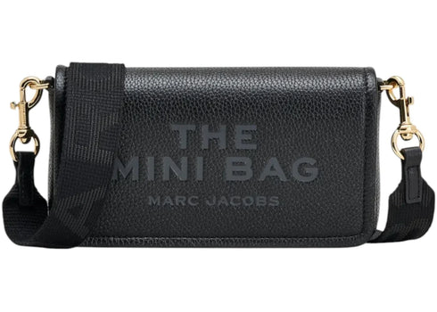 Marc Jacobs The Leather Mini Bag Black