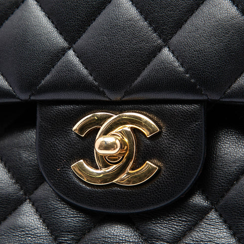 Classic Double Flap Bag Quilted Lambskin Medium