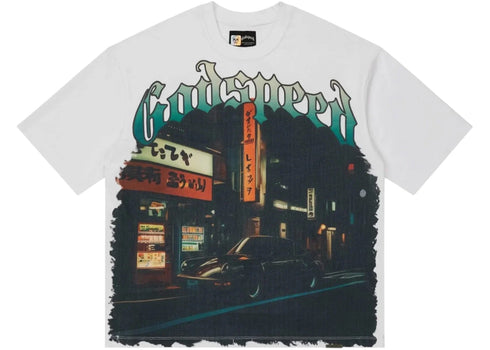 Godspeed Pit Stop Tokyo T-shirt White