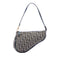 Vintage Saddle Bag Diorissimo Canvas Mini