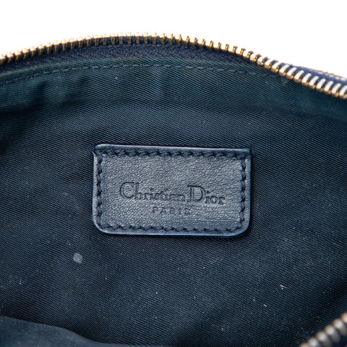 Vintage Saddle Bag Diorissimo Canvas Mini