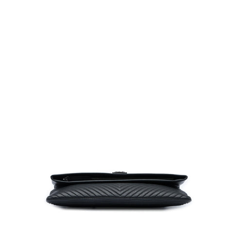 Boy Beauty CC Clutch Chevron Leather