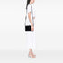 Monochrome Elektra Shoulder Bag Studded Leather Medium