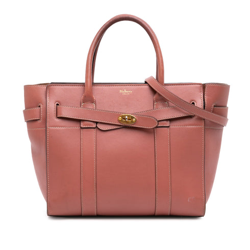 Bayswater Zipped Tote Leather Small