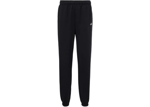 Alo Yoga Accolade Cotton-Blend Sweatpants Black