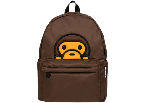 BAPE Baby Milo Medium Backpack Brown