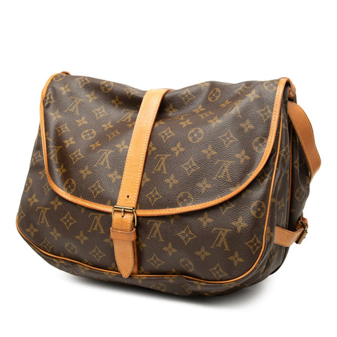 Saumur Handbag Monogram Canvas 35