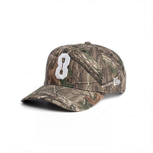 New Era® 9Forty® A-Frame Hat - Realtree® Camo/White "8"