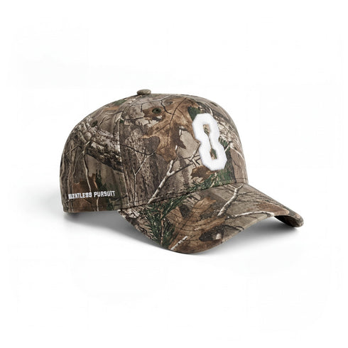 New Era® 9Forty® A-Frame Hat - Realtree® Camo/White "8"