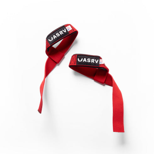 Padded Lifting Straps - Akira Red