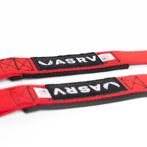 Padded Lifting Straps - Akira Red
