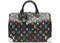 Louis Vuitton x Takashi Murakami Speedy Soft 30 Black Multicolored