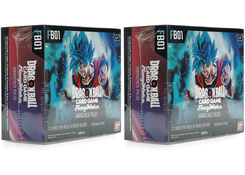 Dragon Ball Z Fusion World Awakened Pulse FB01 Booster Box (English) 2x Lot