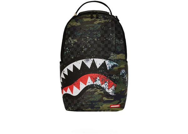 Sprayground Camo Splash DLXSV Backpack Black/Camo