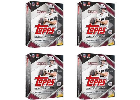 2027 Topps Flagship Football Mega Box 4x Lot