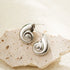 Vintage Sea & Shell Tarnish-Resistant Large Earrings