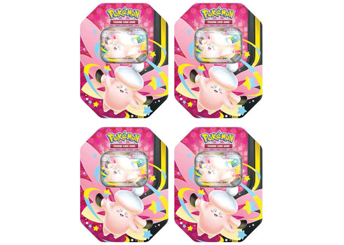 2026 Pokémon Mega Clefable Mega Moonlit Tin 4x Lot