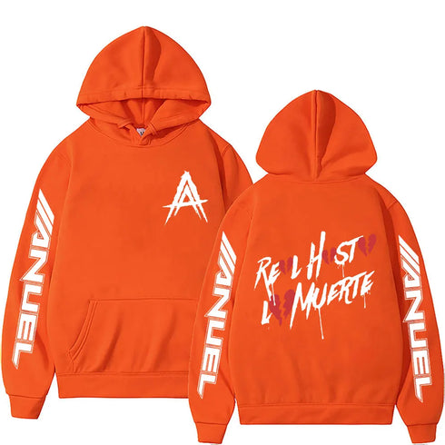 Anuel AA Real Hasta La Muerte Graphic Hoodie