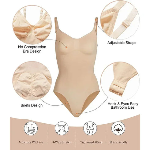 VVS Full Tummy Control Bodysuit