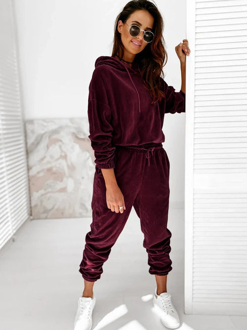 VVS Velvet Two Piece Set