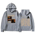 Vintage Casual Cotton Rod Wave Graphic Hoodies