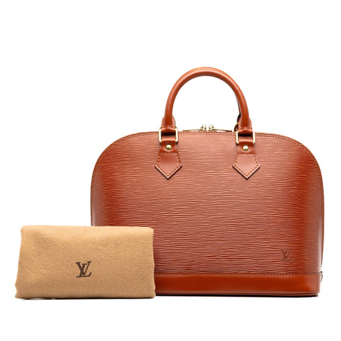 Vintage Alma Handbag Epi Leather PM