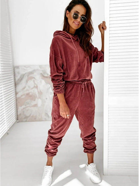 VVS Velvet Two Piece Set