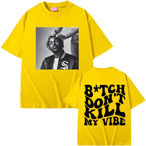 Rapper Kendrick Lamar Don't Kill My Vibe Graphic T-Shirt