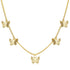 Trendy Butterfly Simple Single Layer Necklace