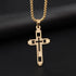 Lord Prayer Cross Ash Urn Pendant Necklace