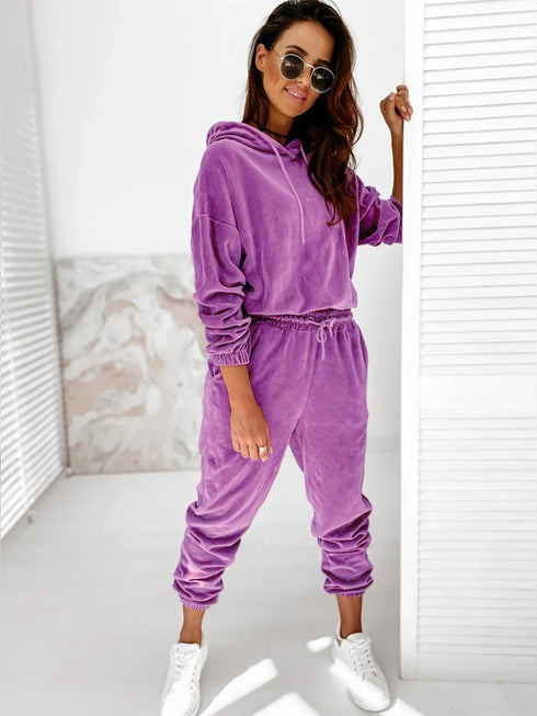 VVS Velvet Two Piece Set