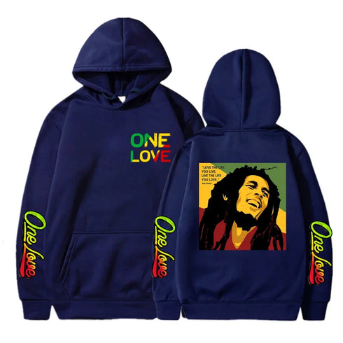 Bob Marley "One Love" Graphic Hoodie