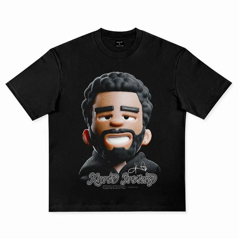 Kyrie Iriving Animated Graphic T-Shirt