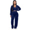 Solid Velvet Two Piece Tracksuit