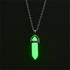 Couple Magnetic Heart-Shaped Luminous Hexagonal Pendant
